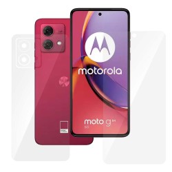 Set 2 folii SILKASE pentru Motorola Moto G84, protectie telefon, silicon regenerabil