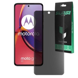 Folie privacy mata SILKASE pentru Motorola Moto G84, protectie ecran, silicon