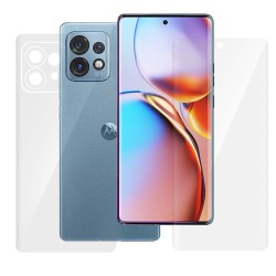 Set 2 folii SILKASE pentru Motorola Moto X40, protectie telefon, silicon regenerabil