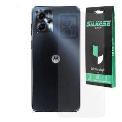 Folie spate mata SILKASE pentru Motorola Moto g13, protectie spate, silicon