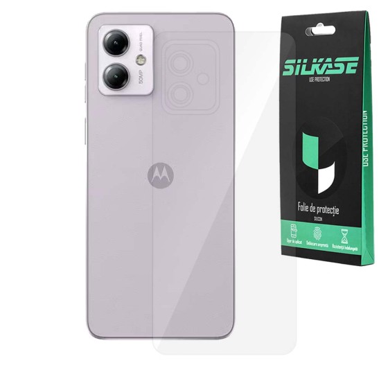 Folie spate SILKASE pentru Motorola Moto g14, protectie spate, silicon regenerabil (SILKASE, Folie Silicon Spate Lucioasa) by www.silkase.ro Folie spate SILKASE pentru Motorola Moto g14, protectie spate, silicon regenerabil (Moto G14, F6743) by www.silkase.ro