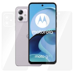 Set 2 folii SILKASE pentru Motorola Moto g14, protectie telefon, silicon regenerabil