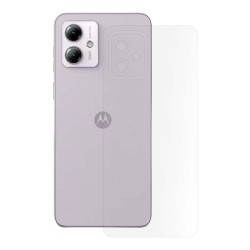 Folie spate mata SILKASE pentru Motorola Moto g14, protectie spate, silicon