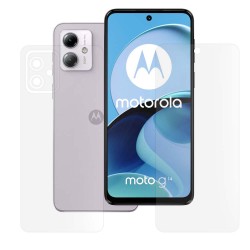 Set 2 folii mate SILKASE pentru Motorola Moto g14, protectie telefon, silicon
