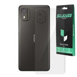 Folie spate SILKASE pentru Nokia C02, protectie spate, silicon regenerabil Folie spate SILKASE pentru Nokia C02, protectie spate, silicon regenerabil