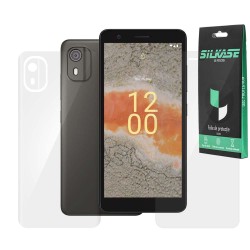 Set 2 folii SILKASE pentru Nokia C02, protectie telefon, silicon regenerabil Set 2 folii SILKASE pentru Nokia C02, protectie telefon, silicon regenerabil