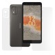 Set 2 folii mate SILKASE pentru Nokia C02, protectie telefon, silicon (C12, F7175) by www.silkase.ro