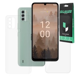 Set 2 folii SILKASE pentru Nokia C31, protectie telefon, silicon regenerabil