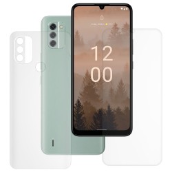 Set 2 folii mate SILKASE pentru Nokia C31, protectie telefon, silicon