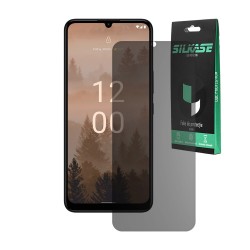 Folie privacy mata SILKASE pentru Nokia C31, protectie ecran, silicon