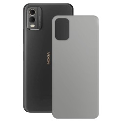 Folie skin SILKASE pentru Nokia C32, gri ice, protectie spate telefon