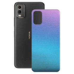 Folie skin SILKASE pentru Nokia C32, magenta cameleon, protectie spate telefon