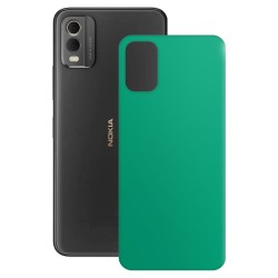 Folie skin SILKASE pentru Nokia C32, turcoaz mat, protectie spate telefon