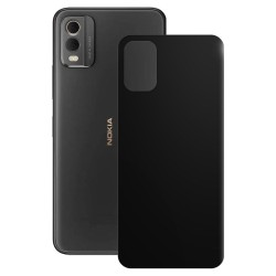 Folie skin SILKASE pentru Nokia C32, negru mat, protectie spate telefon