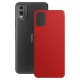 Folie skin SILKASE pentru Nokia C32, rosu, protectie spate telefon (C32, S1239) by www.silkase.ro