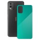 Folie skin SILKASE pentru Nokia C32, turcoaz metalic, protectie spate telefon (C32, S1241) by www.silkase.ro