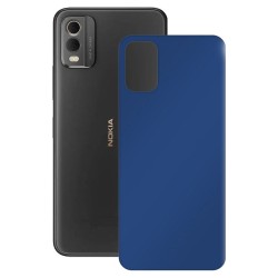 Folie skin SILKASE pentru Nokia C32, albastru inchis mat, protectie spate telefon