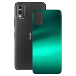 Folie skin SILKASE pentru Nokia C32, verde emerald, protectie spate telefon
