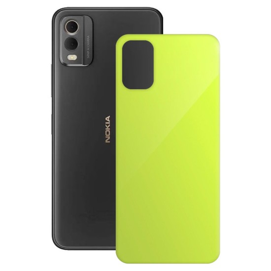 Folie skin SILKASE pentru Nokia C32, verde neon, protectie spate telefon (C32, S1245) by www.silkase.ro