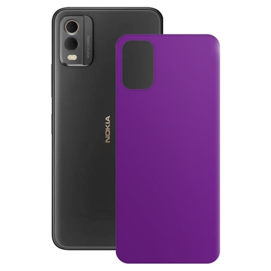 Folie skin SILKASE pentru Nokia C32, violet mat, protectie spate telefon (C32, S1246) by www.silkase.ro