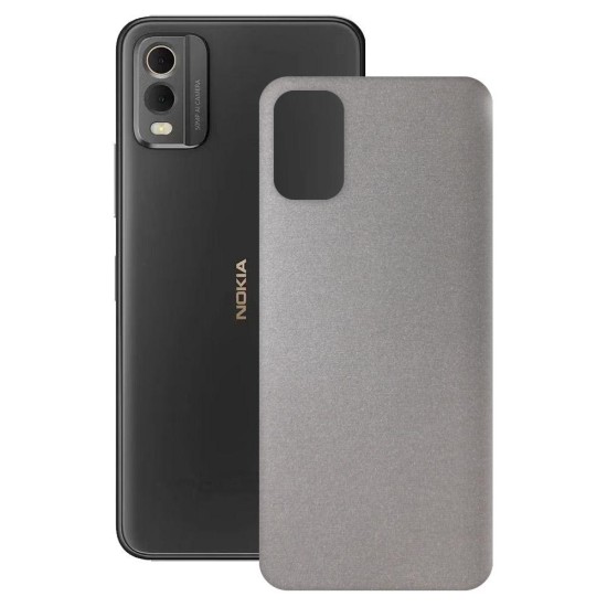 Folie skin SILKASE pentru Nokia C32, gri deschis, protectie spate telefon (C32, S1230) by www.silkase.ro