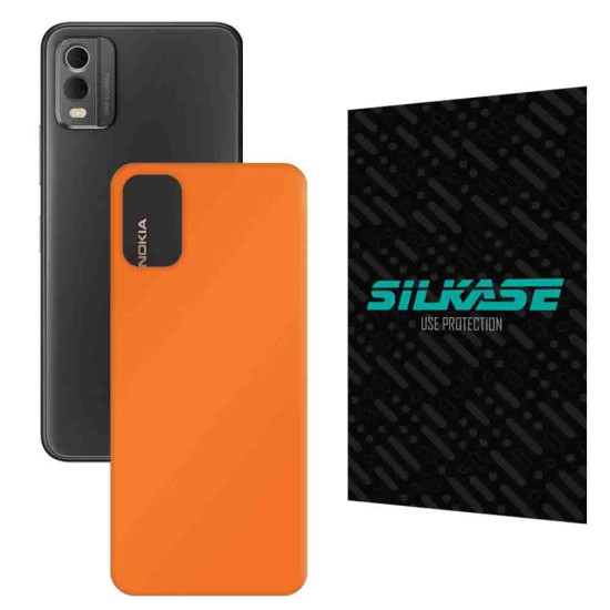 Folie skin SILKASE pentru Nokia C32, portocaliu mat, protectie spate telefon (SILKASE, Nokia) by www.silkase.ro Folie skin SILKASE pentru Nokia C32, portocaliu mat, protectie spate telefon (C32, S1238) by www.silkase.ro