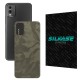 Folie skin SILKASE pentru Nokia C32, camo verde, protectie spate telefon (C32, S1227) by www.silkase.ro