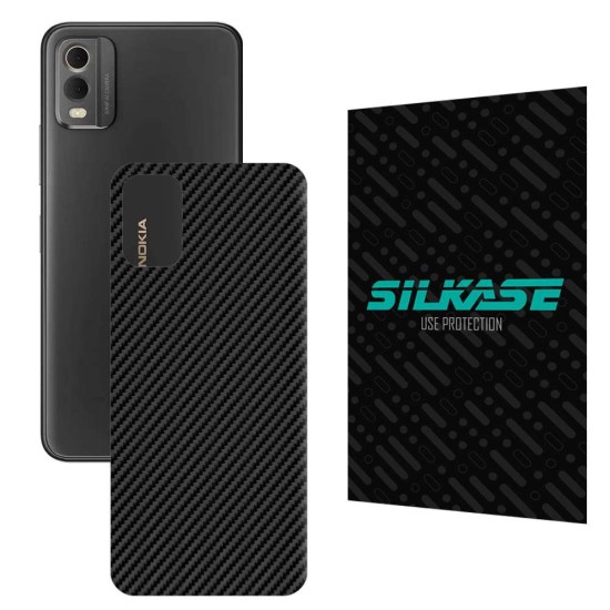 Folie skin SILKASE pentru Nokia C32, carbon, protectie spate telefon (SILKASE, Nokia) by www.silkase.ro Folie skin SILKASE pentru Nokia C32, carbon, protectie spate telefon (C32, S1228) by www.silkase.ro