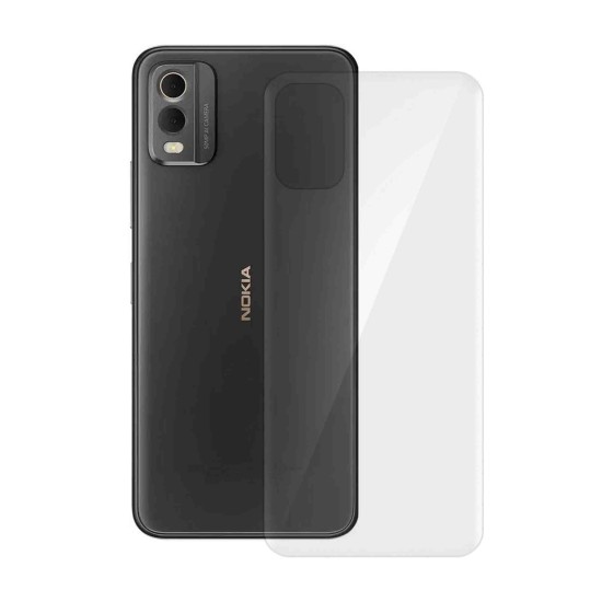 Folie spate SILKASE pentru Nokia C32, protectie spate, silicon regenerabil (C32, F6052) by www.silkase.ro