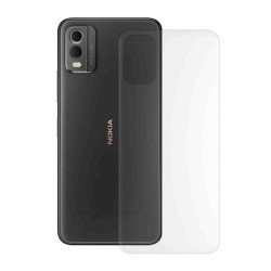 Folie spate mata SILKASE pentru Nokia C32, protectie spate, silicon