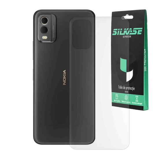 Folie spate mata SILKASE pentru Nokia C32, protectie spate, silicon (SILKASE, Nokia) by www.silkase.ro Folie spate mata SILKASE pentru Nokia C32, protectie spate, silicon (C32, F6055) by www.silkase.ro