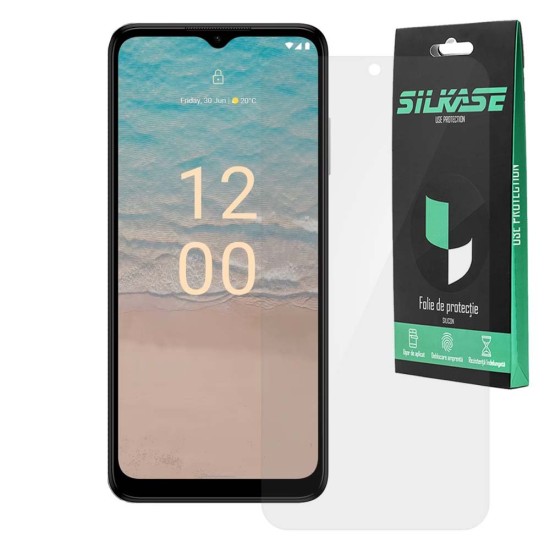 Folie SILKASE pentru Nokia G22, protectie ecran, silicon regenerabil (C12 Pro, F7178) by www.silkase.ro