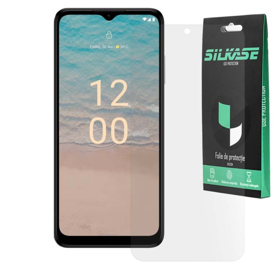 Folie mata SILKASE pentru Nokia G22, protectie ecran, silicon (C12 Pro, F7181) by www.silkase.ro