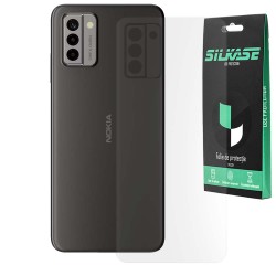 Folie spate mata SILKASE pentru Nokia G22, protectie spate, silicon