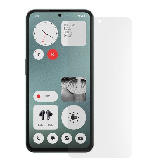 Folie mata SILKASE pentru Nothing CMF Phone 1, protectie ecran, silicon (CMF Phone 1, F7357) by www.silkase.ro