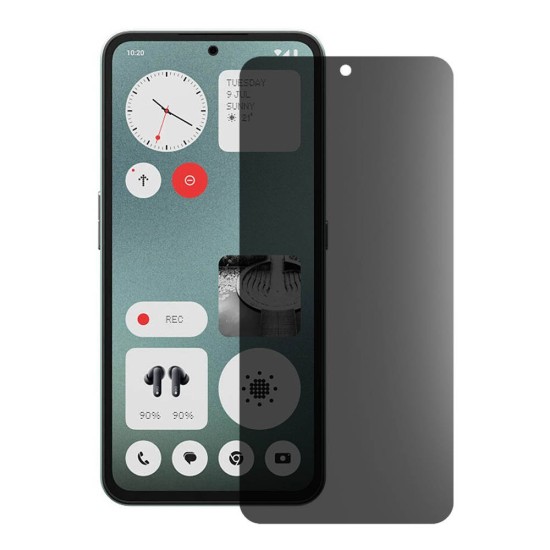 Folie privacy mata SILKASE pentru Nothing CMF Phone 1, protectie ecran, silicon (CMF Phone 1, F7359) by www.silkase.ro