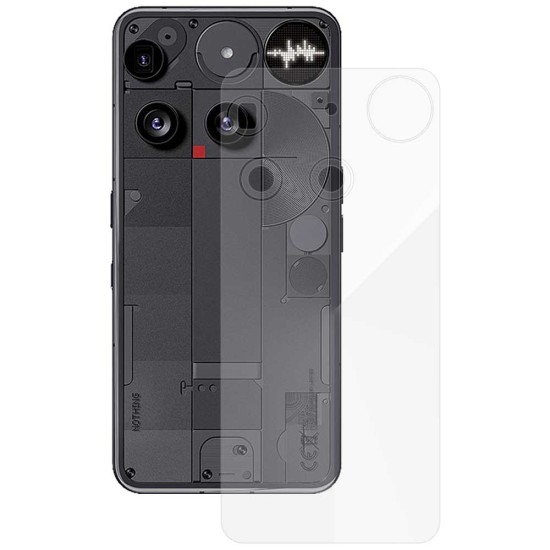 Folie spate SILKASE pentru NothingPhone(3), protectie spate, silicon regenerabil (Phone (3), F7777) by www.silkase.ro