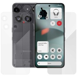 Set 2 folii SILKASE pentru NothingPhone(3), protectie telefon, silicon regenerabil