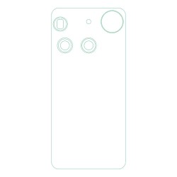 Folie spate SILKASE pentru NothingPhone(3), protectie spate, silicon regenerabil