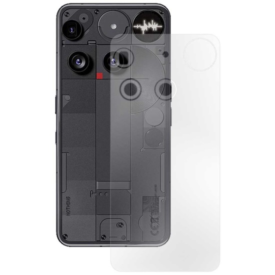 Folie spate mata SILKASE pentru NothingPhone(3), protectie spate, silicon (Phone (3), F7780) by www.silkase.ro