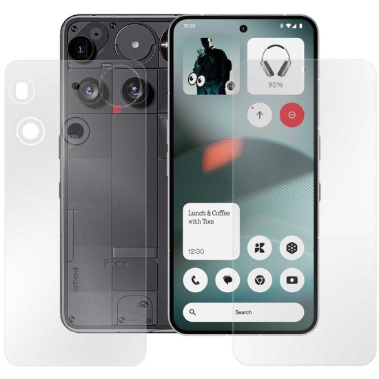 Set 2 folii mate SILKASE pentru NothingPhone(3), protectie telefon, silicon (Phone (3), F7781) by www.silkase.ro