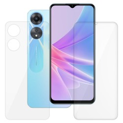 Set 2 folii SILKASE pentru OPPO A78, protectie telefon, silicon regenerabil