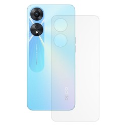Folie spate mata SILKASE pentru OPPO A78, protectie spate, silicon