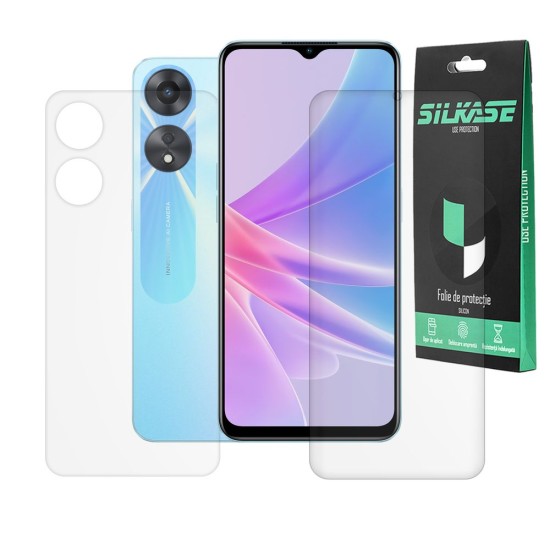 Set 2 folii mate SILKASE pentru OPPO A78, protectie telefon, silicon (SILKASE, Folii telefoane) by www.silkase.ro Set 2 folii mate SILKASE pentru OPPO A78, protectie telefon, silicon (A78 4G, F5773) by www.silkase.ro