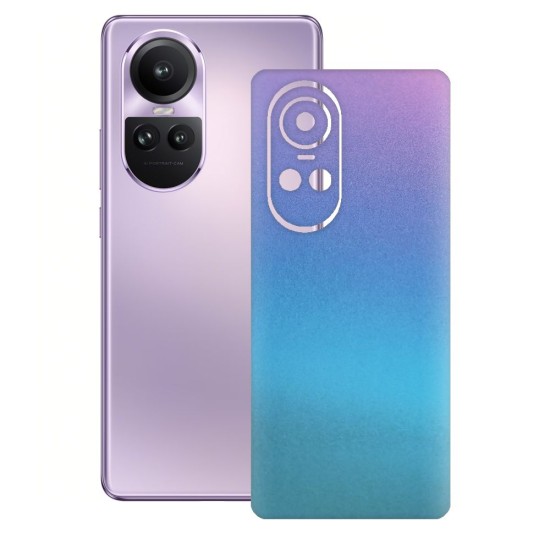 Folie skin SILKASE pentru OPPO Reno10 Pro, magenta cameleon, protectie spate telefon (Reno10 Pro, S1209) by www.silkase.ro