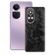 Folie skin SILKASE pentru OPPO Reno10 Pro, camo negru, protectie spate telefon (Reno10 Pro, S1202) by www.silkase.ro
