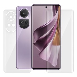 Set 2 folii SILKASE pentru OPPO Reno10 Pro, protectie telefon, silicon regenerabil