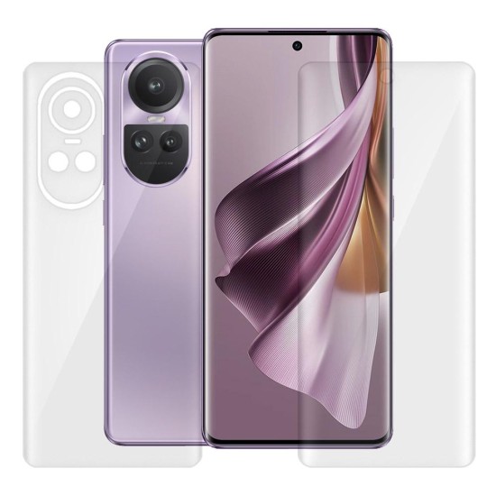 Set 2 folii SILKASE pentru OPPO Reno10 Pro, protectie telefon, silicon regenerabil (SILKASE, Folii telefoane) by www.silkase.ro Set 2 folii SILKASE pentru OPPO Reno10 Pro, protectie telefon, silicon regenerabil (Reno10 Pro, F6017) by www.silkase.ro