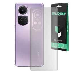 Folie spate mata SILKASE pentru OPPO Reno10 Pro, protectie spate, silicon