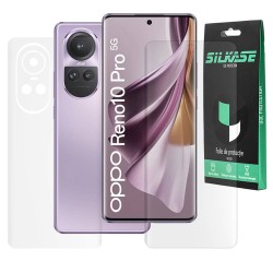 Set 2 folii mate SILKASE pentru OPPO Reno10 Pro, protectie telefon, silicon